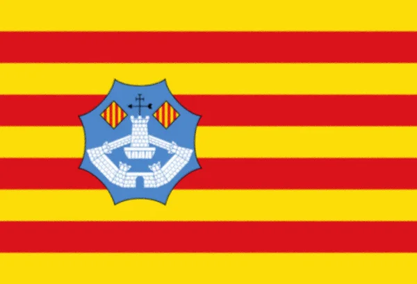 Bandera Menorca España — Foto de Stock