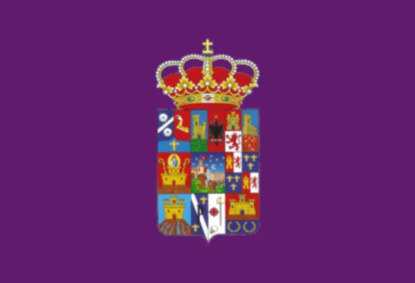 Flaga Guadalajara Hiszpania — Zdjęcie stockowe