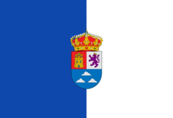 Флаг Лас Пальмас Испания — стоковое фото