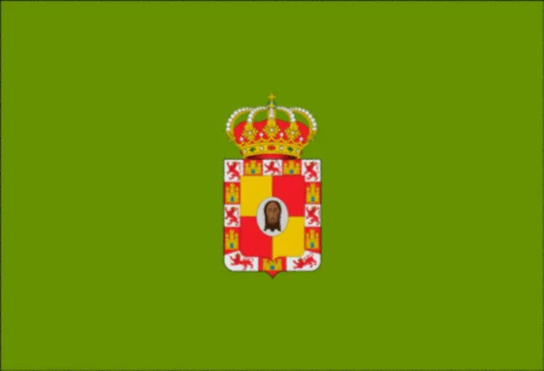 Flag Jan Spain — Stock Photo, Image
