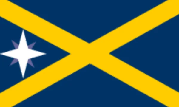 Flagge Von Forcas Und Careiras Ocean Territory — Stockfoto