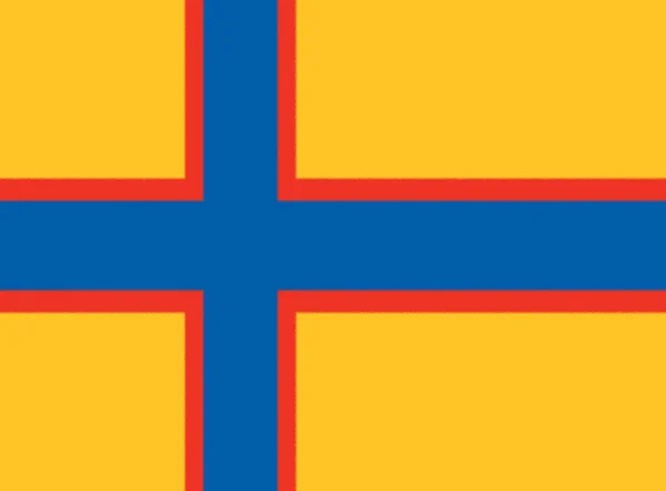 Ingrianska Finländarnas Flagga — Stockfoto