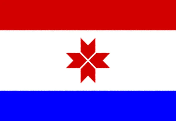 Σημαία Του Λαού Mordvin — Φωτογραφία Αρχείου