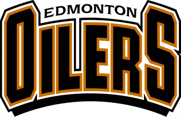 Logotype Van Het Hockeyteam Edmonton Oilers — Stockfoto