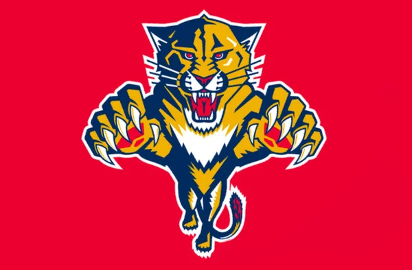 Logotype Florida Panthers Hockey Sports Team — 스톡 사진