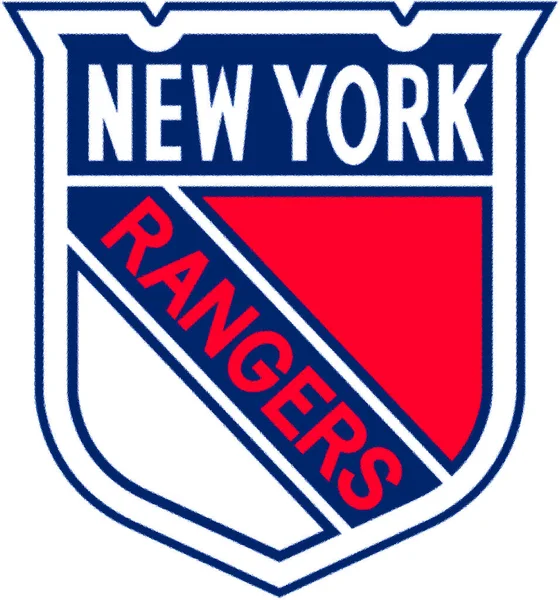 Logotype Van Het Hockeyteam Van New York Rangers — Stockfoto