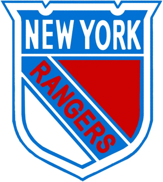 Logotype Van Het Hockeyteam Van New York Rangers — Stockfoto