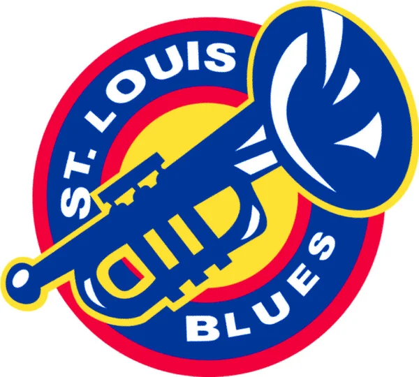 Logotype Van Het Hockeyteam Louis Blues — Stockfoto