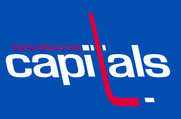 Washington Capitals Hokey Takımının Logosu — Stok fotoğraf