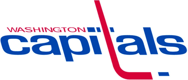 Washington Capitals Hokey Takımının Logosu — Stok fotoğraf