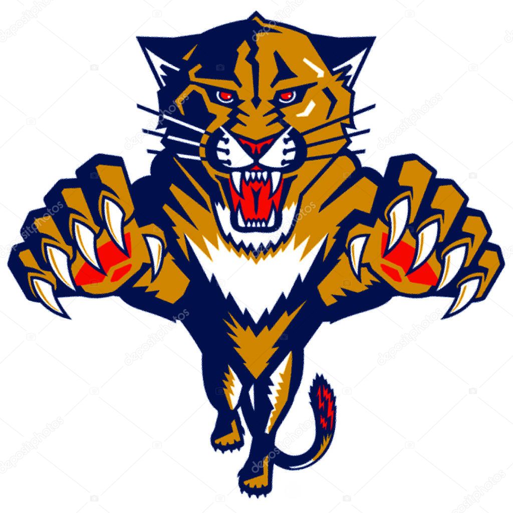 Logotype of Florida Panthers hockey sports team