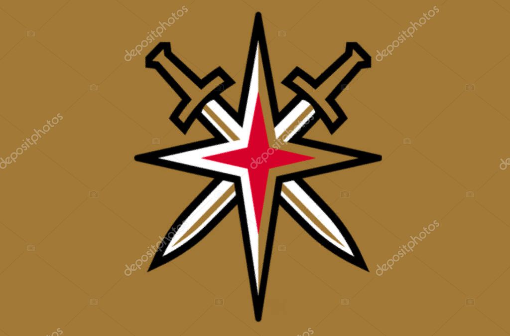 Logotype of Las Vegas Golden Knights hockey sports team