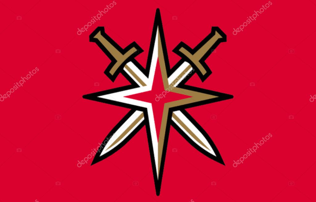 Logotype of Las Vegas Golden Knights hockey sports team