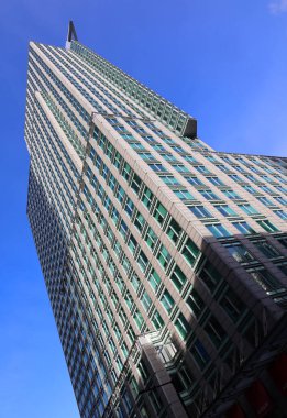 MONTREAL QUEBEC CANADA - 12 13 2022: Montreal şehir merkezi ve Giants gökdelenleri 1250 Rene-Levesque, La Tour IBM-Maraton Kuleleri olarak da bilinir.