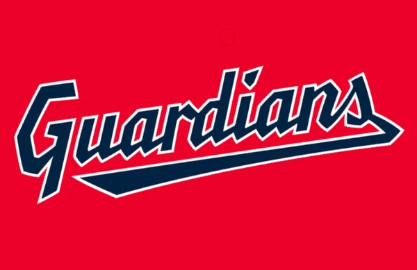 Cleveland Gardiyanları Nın Mlb Spor Takımının Logosu — Stok fotoğraf