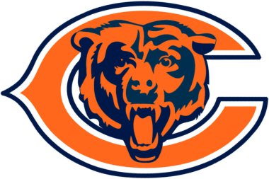 Chicago Bears Amerikan futbol takımının logosu.  