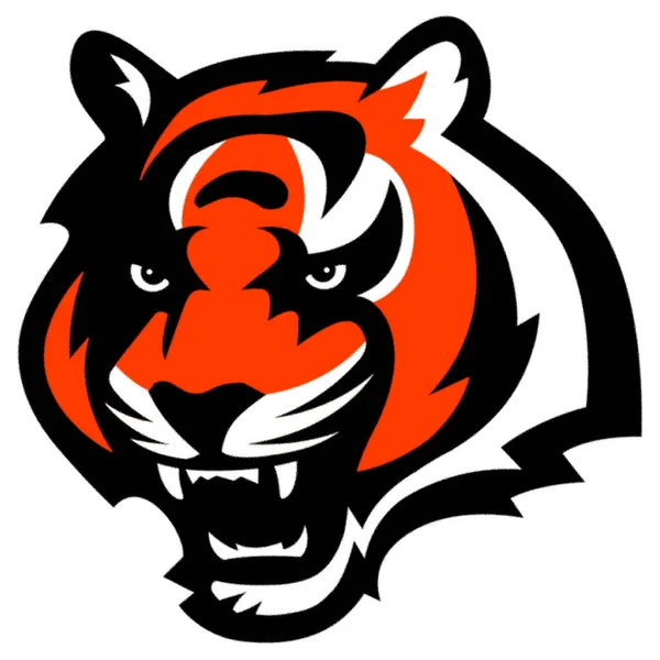 Cincinnati Bengal Amerikan Futbol Takımının Logosu — Stok fotoğraf