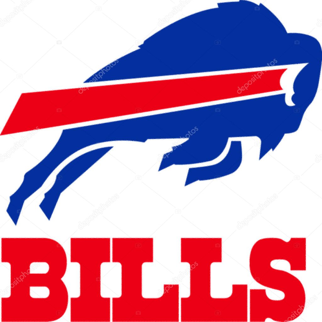 Logotype of Buffalo Bills american football sports team