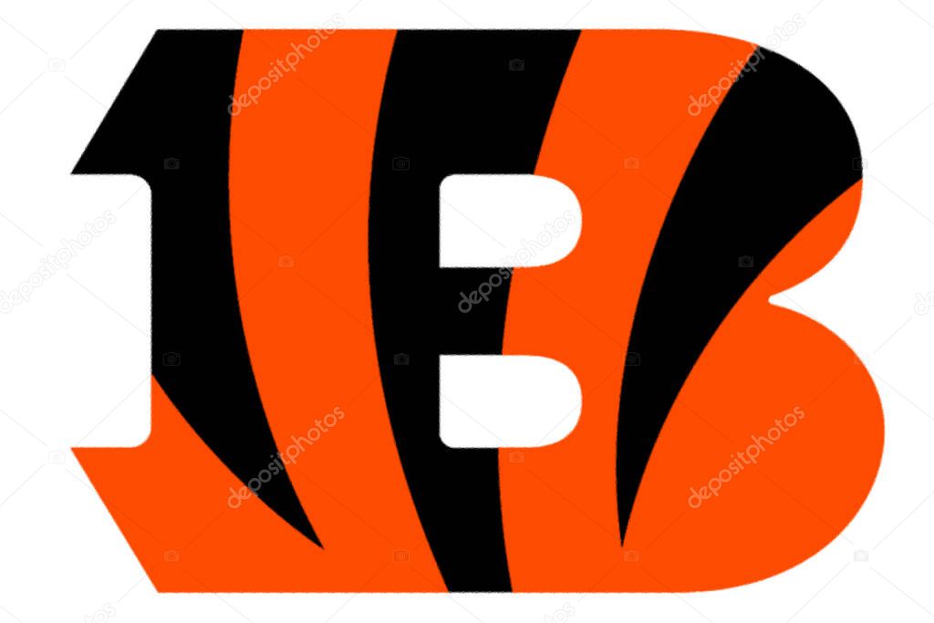 Logotype of Cincinnati Bengals american football sports team