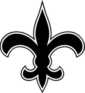 New Orleans Saints 'in logotype' u Amerikan futbol takımı 