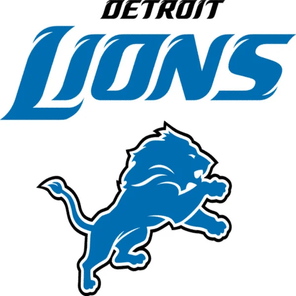 Detroit Lions Amerikan futbol takımının logosu. 