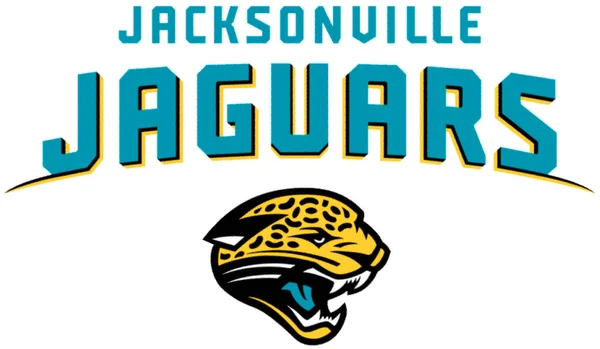 Jacksonville Jaguars 'ın logotype' u Amerikan futbol takımı 