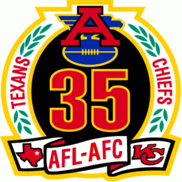 Logotype Van Kansas City Chiefs Amerikaans Voetbalteam — Stockfoto