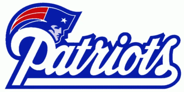 Logotype Van New England Patriots Amerikaans Voetbalteam — Stockfoto
