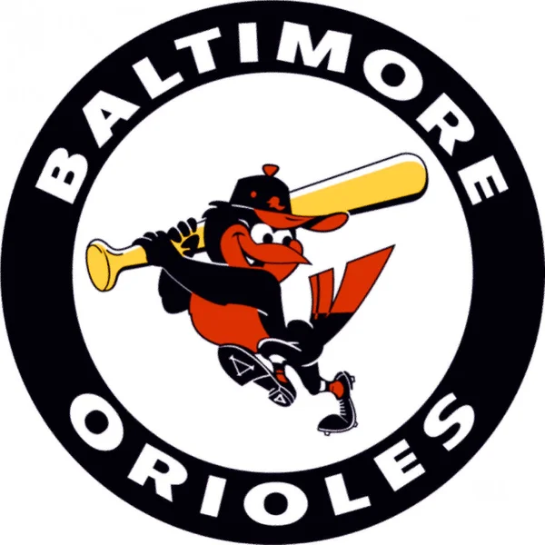 巴尔的摩Orioles棒球运动队的标志类型 — 图库照片