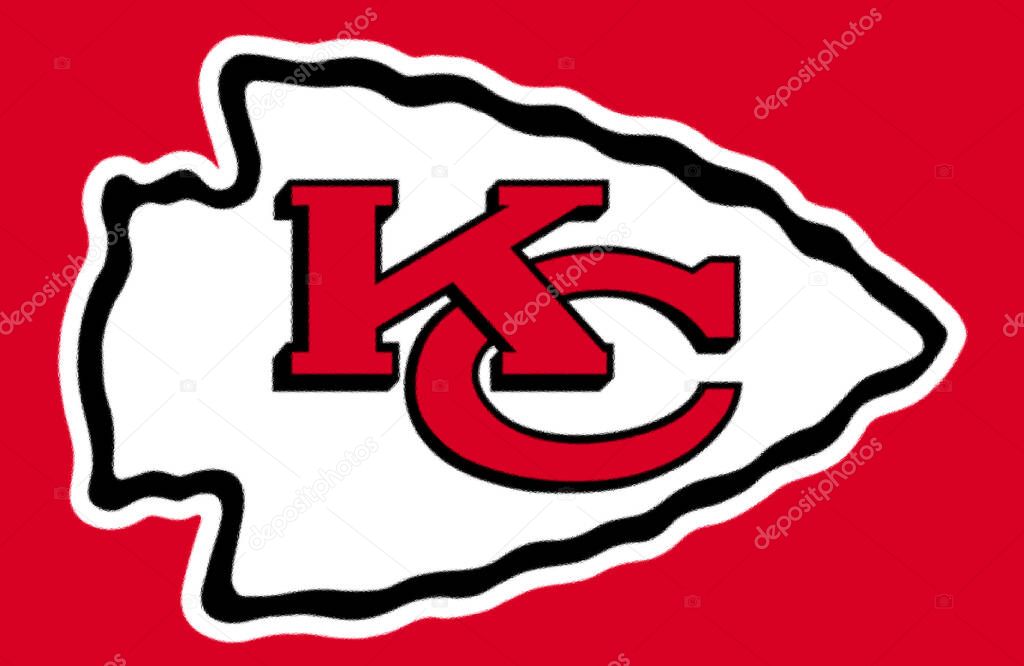 Logotype of Kansas City Chiefs american football sports team