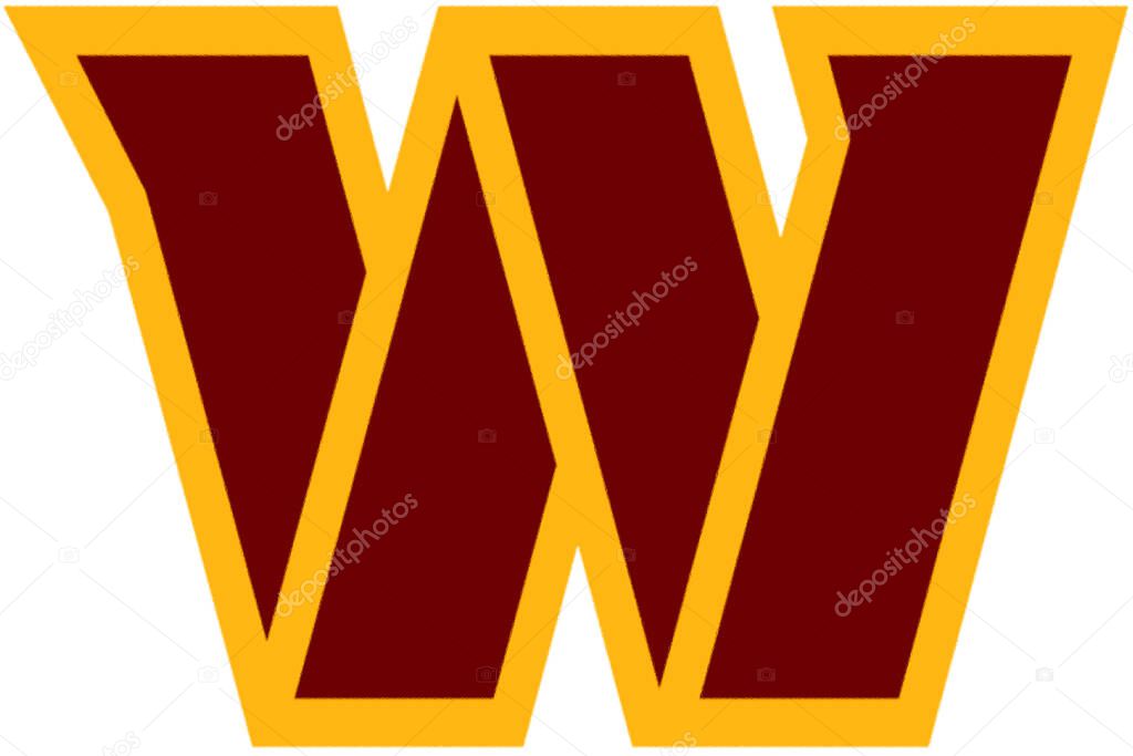 Logotype of Washington Commanders american football sports team