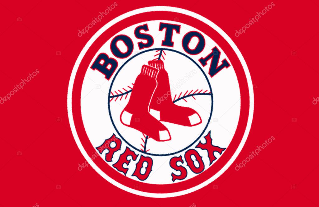 Logotype of Boston Red Sox baseball sports team