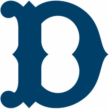Detroit Tigers beyzbol takımının logot tipi