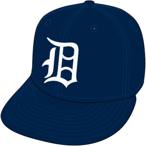 stock image Logotype of Detroit Tigers baseball sports team on cap