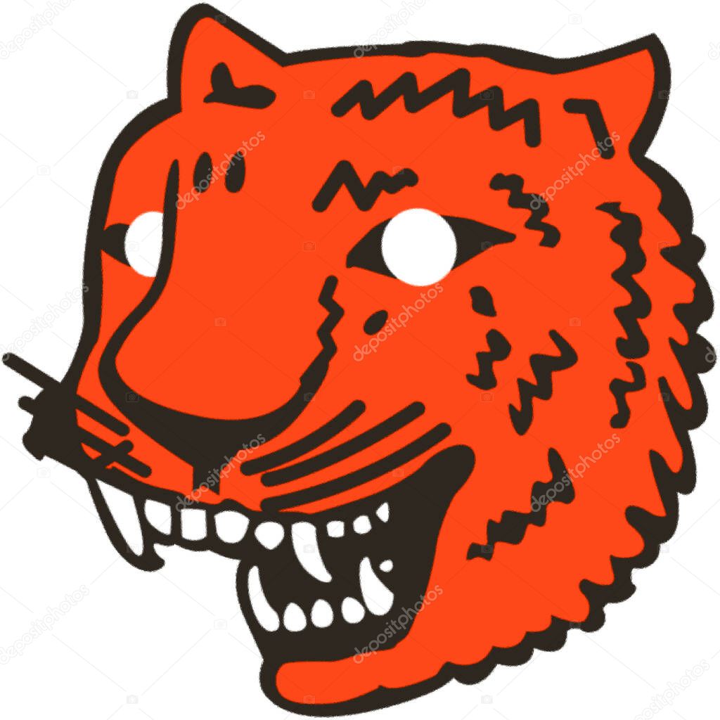 Logotype of Detroit Tigers baseball sports team