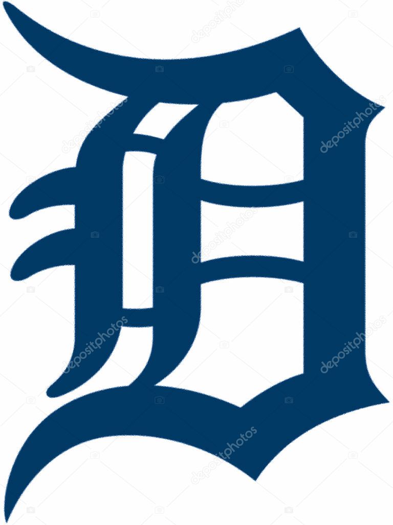 Logotype of Detroit Tigers baseball sports team