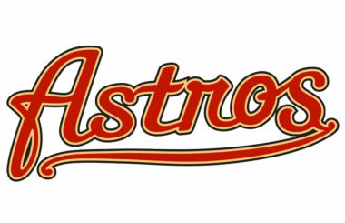 Houston Astros 'un beysbol takımının logosu.