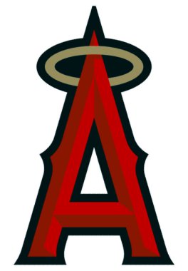 California Angels beyzbol takımının logoti.