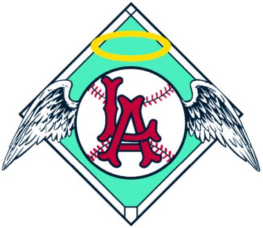 California Angels beyzbol takımının logoti.