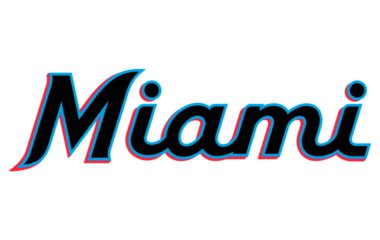 Miami Marlins beyzbol takımının logosu.
