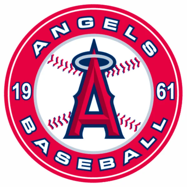 Logotype Van Het California Angels Honkbalteam — Stockfoto