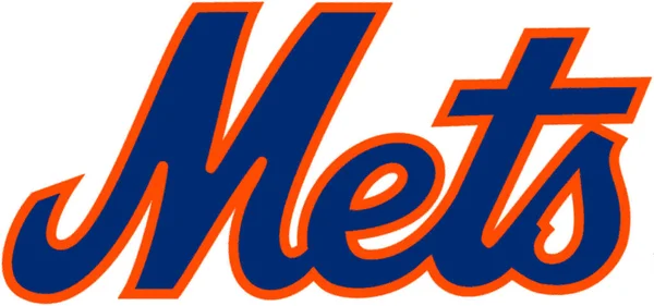 Logotype Van Het Honkbalteam Van New York Mets — Stockfoto