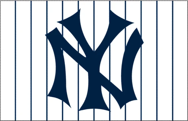 Λογότυπο Της Ομάδας Μπέιζμπολ New York Yankees — Φωτογραφία Αρχείου