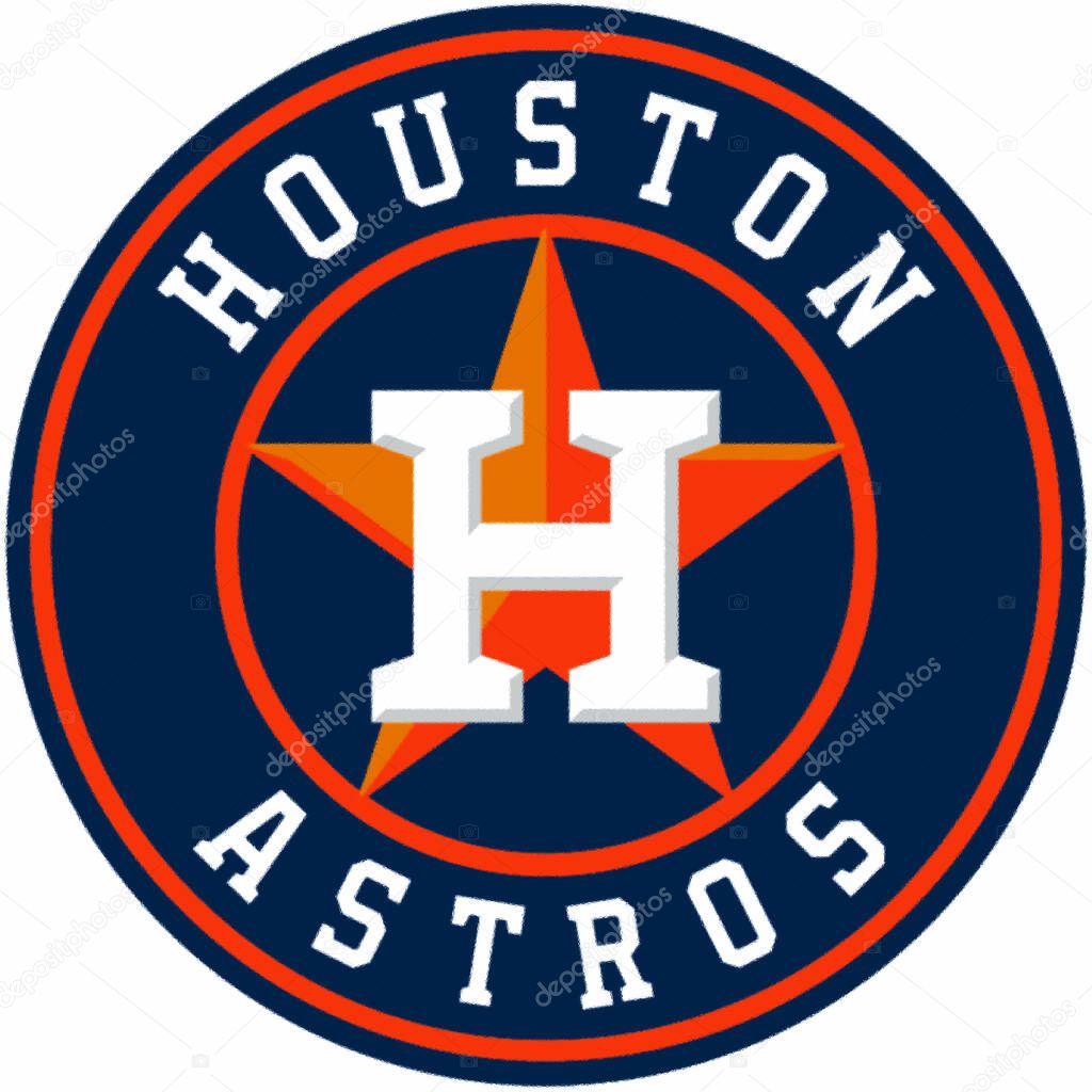 Logotype of Houston Astros baseball sports team