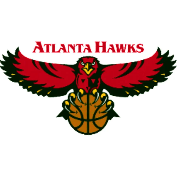 Logotype Atlanta Hawks Basketball Sports Team — Fotografia de Stock