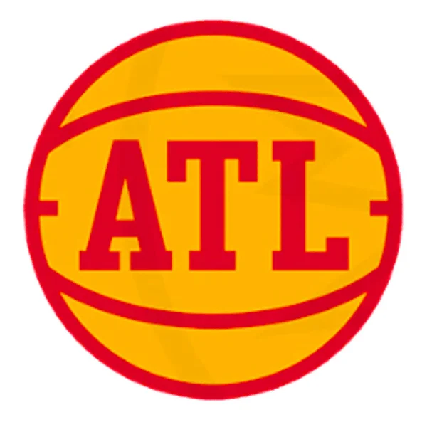 Logotype Atlanta Hawks Basketball Sports Team — Stockfoto