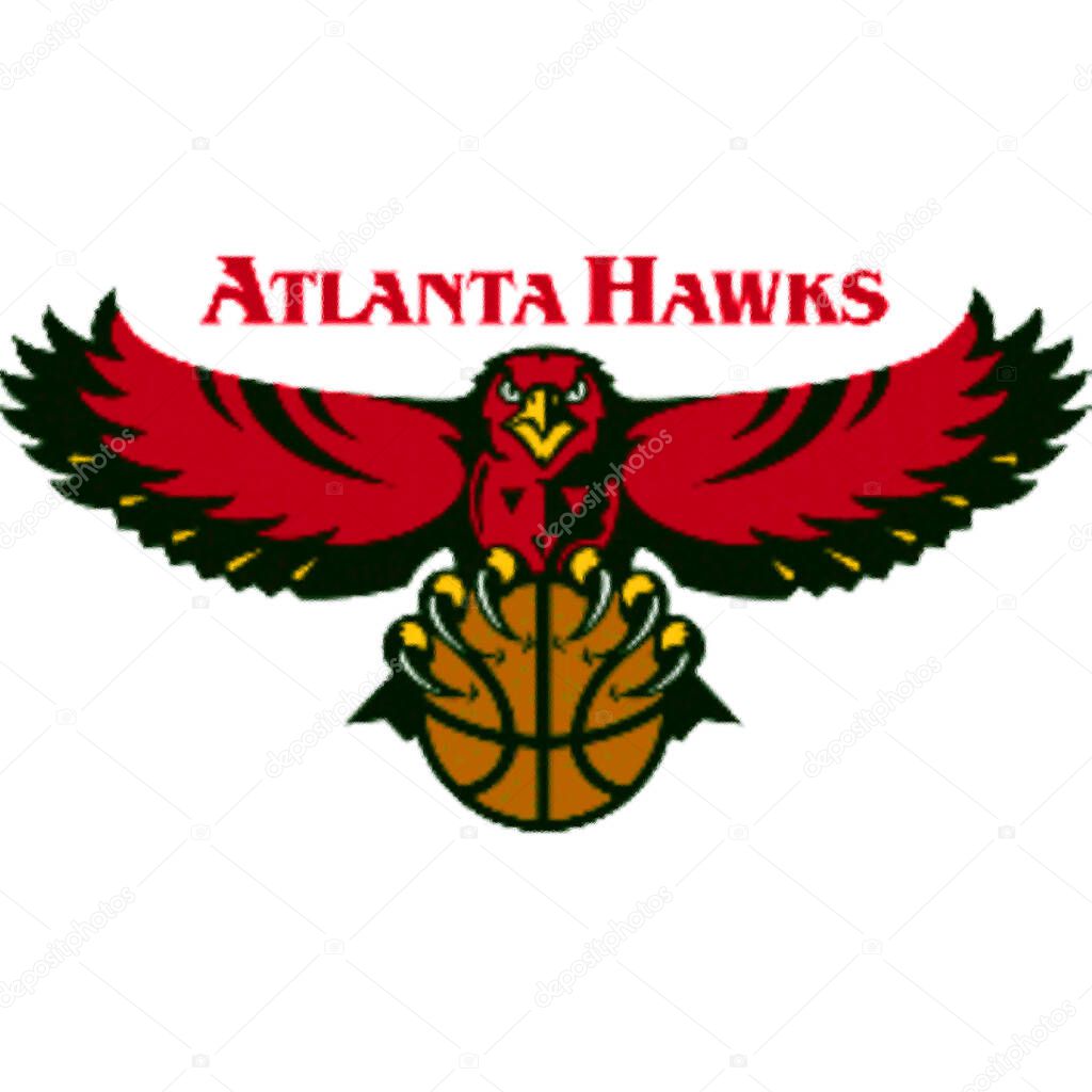 Logotype of Atlanta Hawks basketball sports team