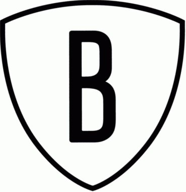 Logotype of Brooklyn Nets basketball sports team