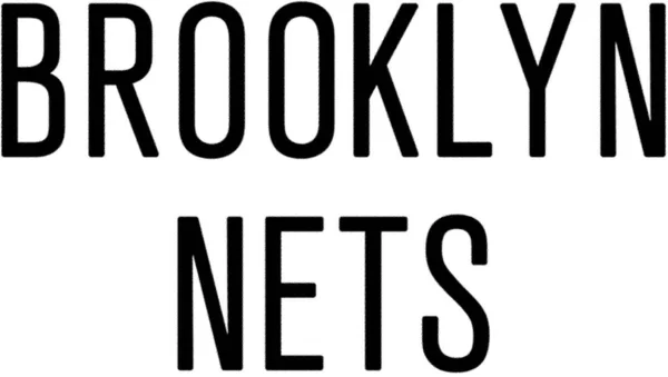 Logotype Brooklyn Nets Basketball Sports Team — Stockfoto
