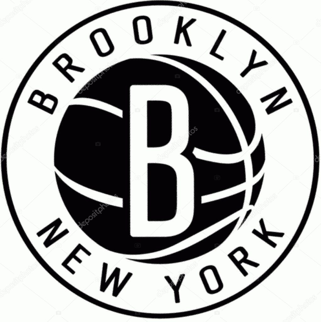 Logotype of Brooklyn Nets basketball sports team
